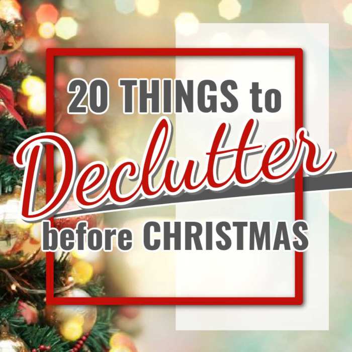 Surprising things to declutter before winter