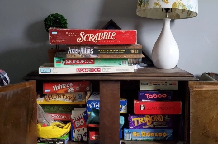Board game storage ideas