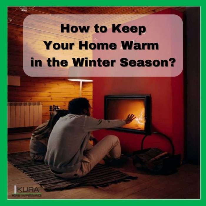 Tips to keep your house warm during winter