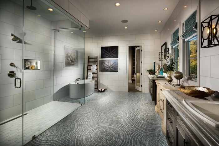 35 Stunning Modern Bathroom Sets Inspirations — Freshouz Home ... Bathrooms with amazing tile flooring