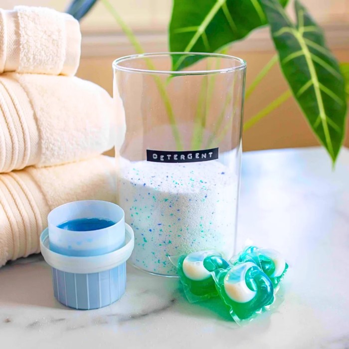 Powder vs liquid detergent