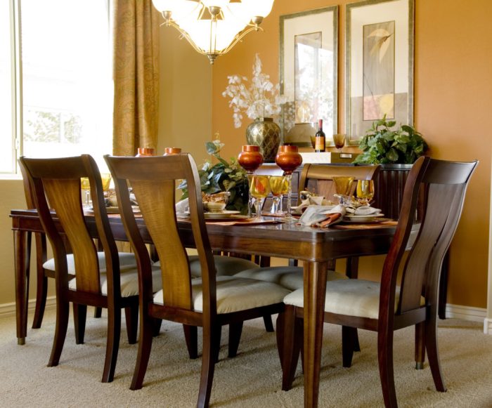 Things that make dining rooms look cheap