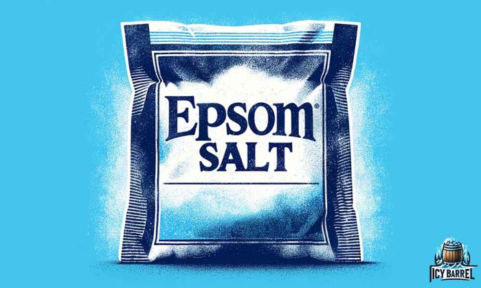 Epsom salt for driveway ice