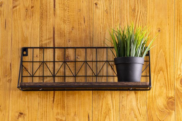 How to make wooden covers for wire shelving