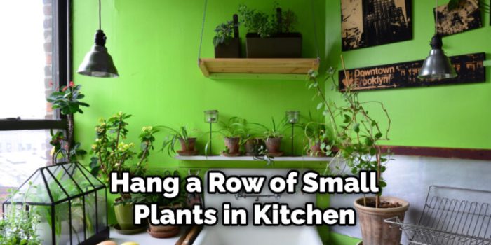 How to cover a kitchen pass through in a studio