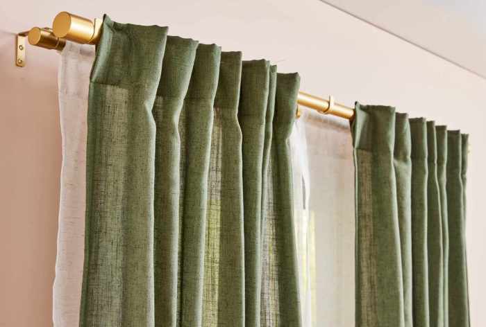Types of curtain rod