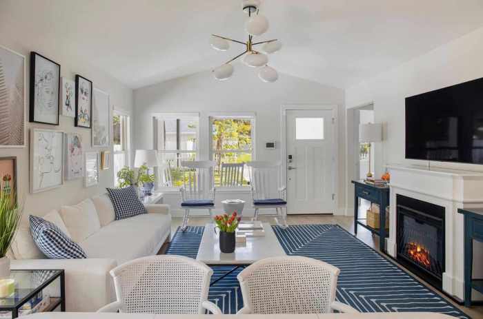 Electric fireplace ideas with tv above