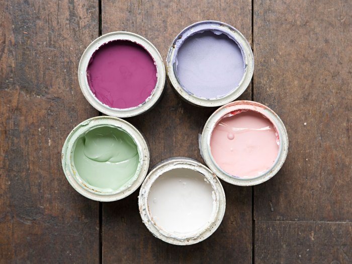 How to paint textured walls