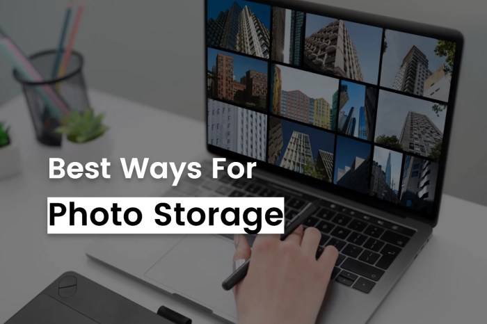 How to store photos
