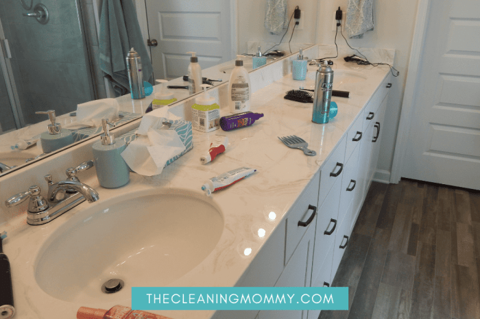 How often should you clean a bathroom