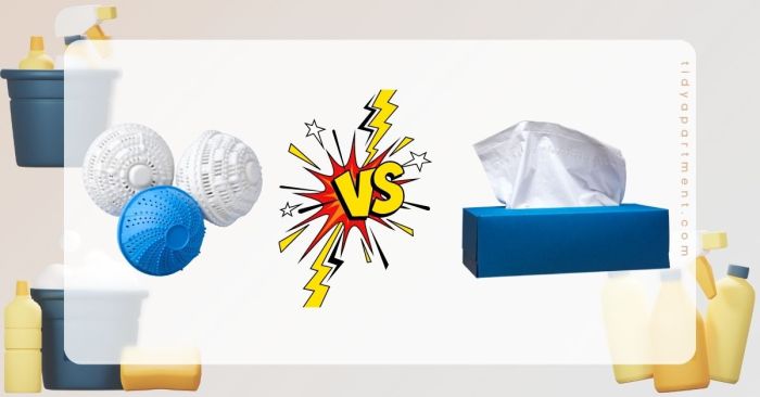 Tennis balls vs dryer balls