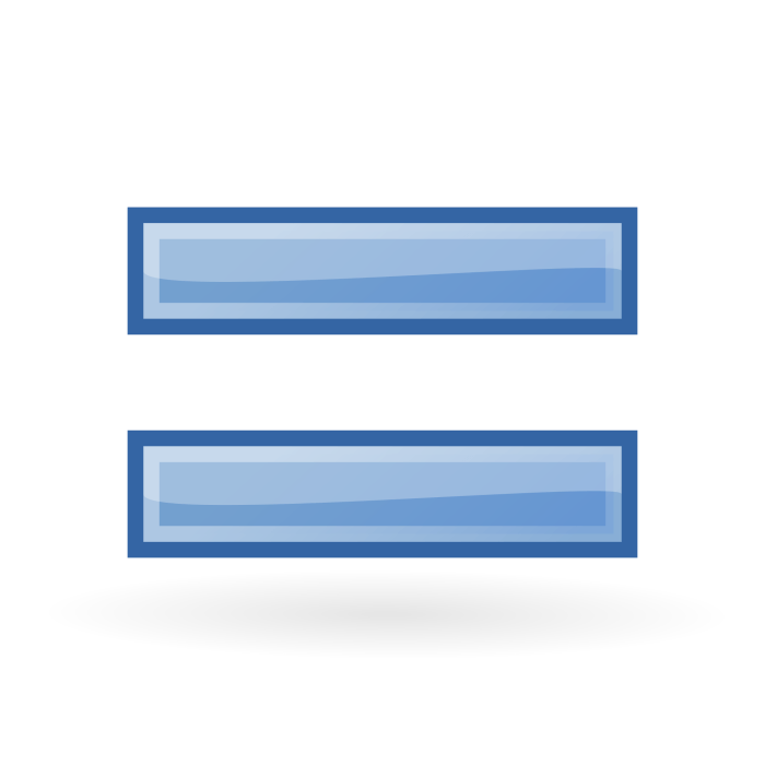 Equal Sign Image Blue couch living room ideas