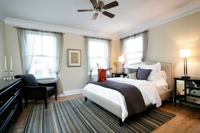 Things that make a bedroom look cheap