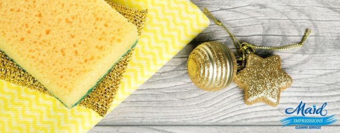 Tips for cleaning around your holiday decor