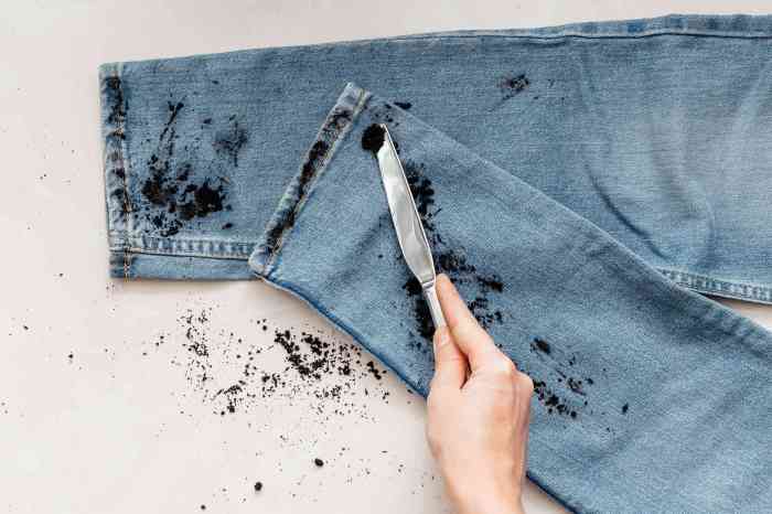 How to remove mud stains