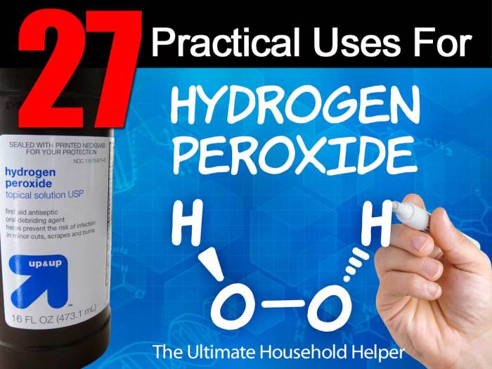 Reasons to use hydrogen peroxide