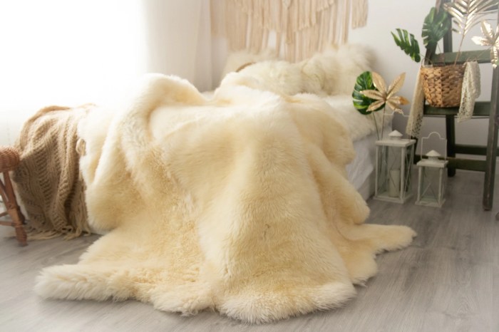 How to clean a sheepskin rug