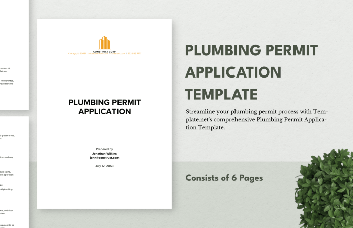 When is a plumbing permit required
