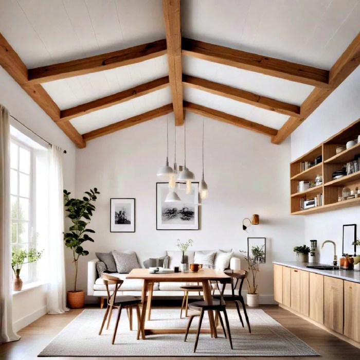 Decorative ceiling beams ideas
