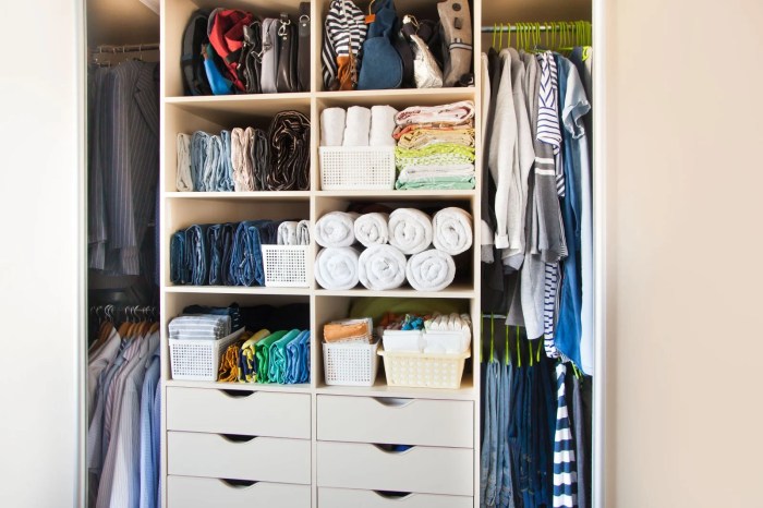 Small closet organization ideas