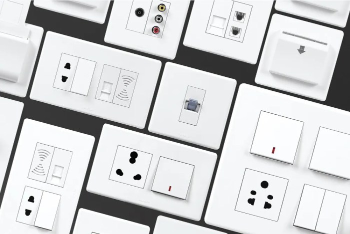 Types of electrical switches in the home