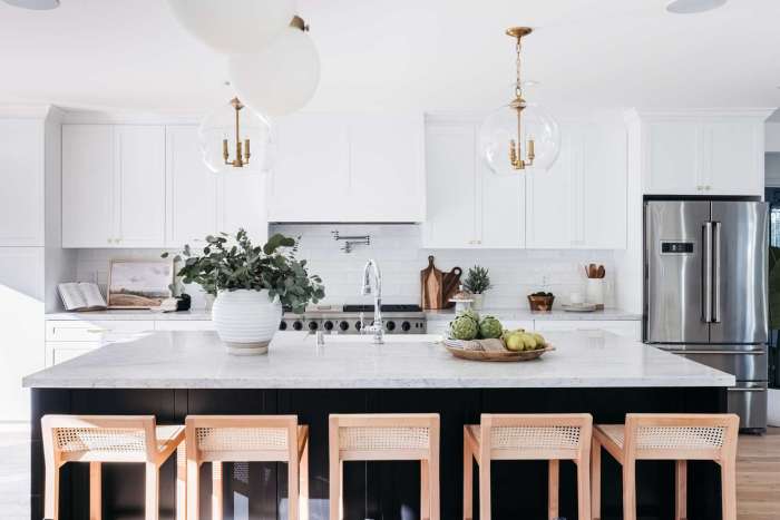 Kitchen island decor ideas