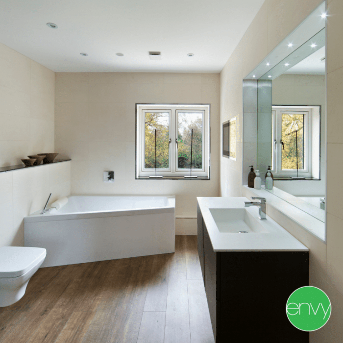 Upgrade tiny bathroom on a budget